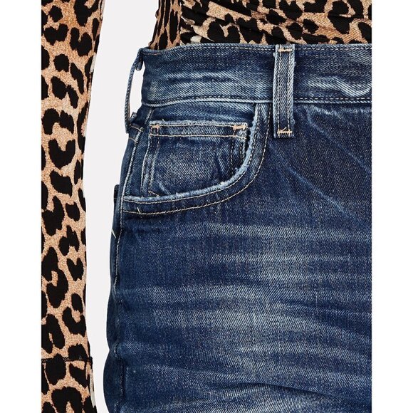 💕L'AGENCE💕 Ezra Ultra High Rise Relaxed Stovepipe Jeans ~ Newberry Blue 27 NWT - Picture 7 of 16